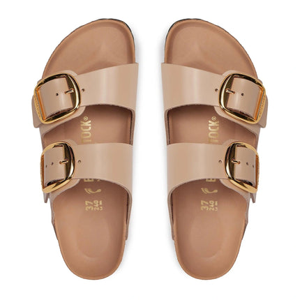 Birkenstock Arizona Big Buckle Naturleder Lack