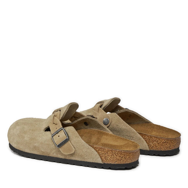 Birkenstock Boston Braided – Veloursleder | Clogs
