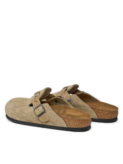 Birkenstock Boston Braided – Veloursleder | Clogs