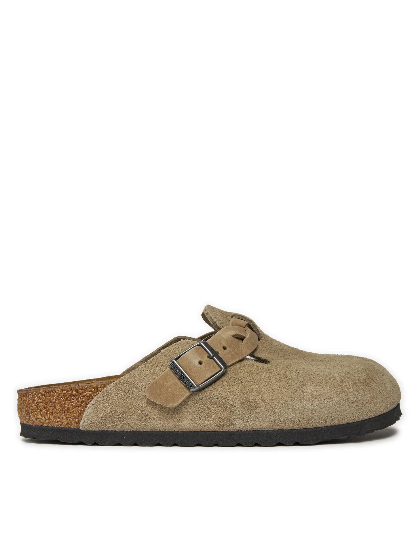 Birkenstock Boston Braided – Veloursleder | Clogs