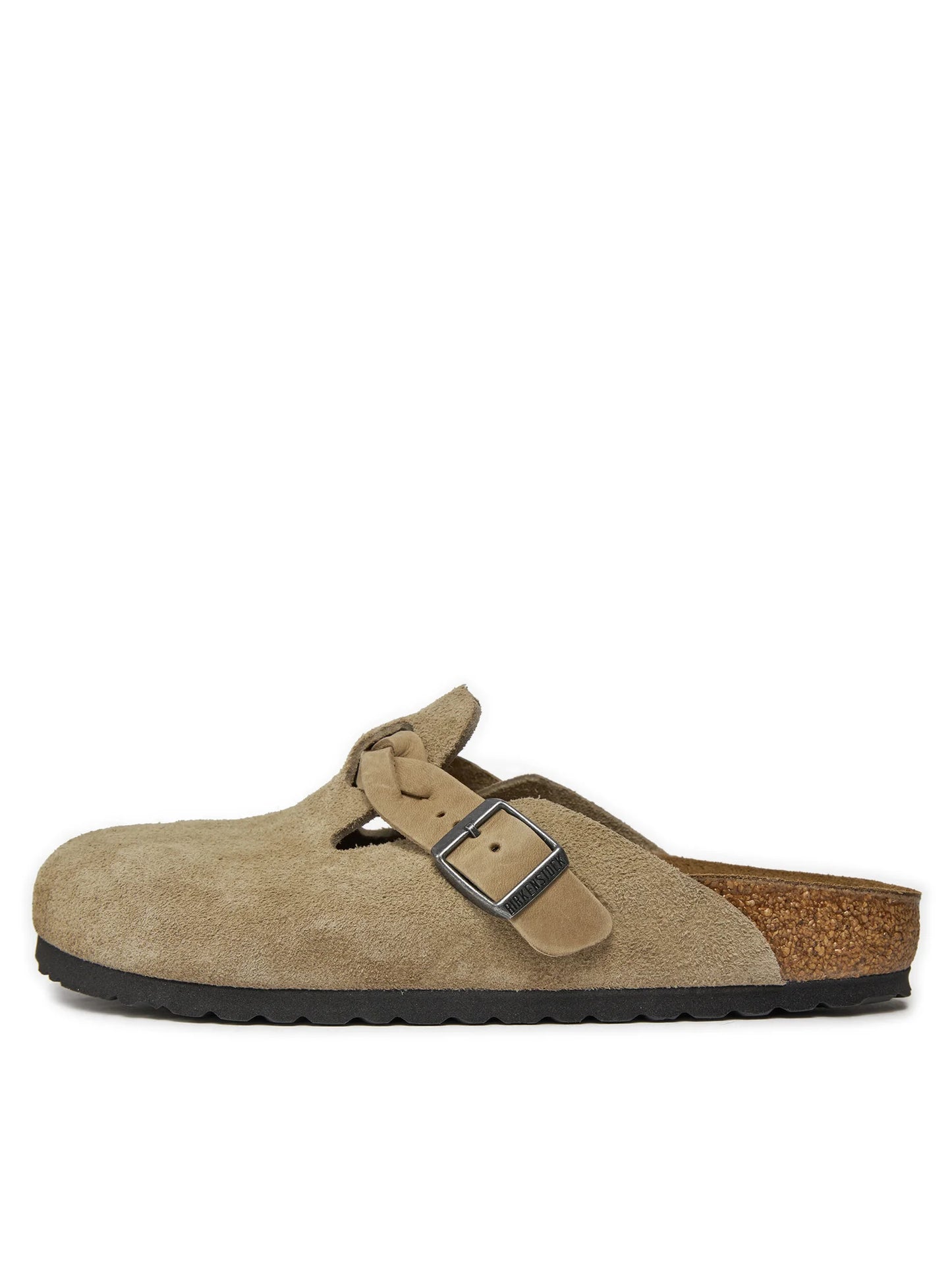 Birkenstock Boston Braided – Veloursleder | Clogs