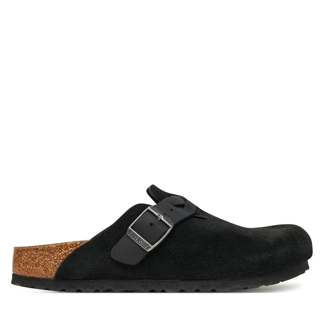 Birkenstock Boston Braided – Veloursleder | Clogs