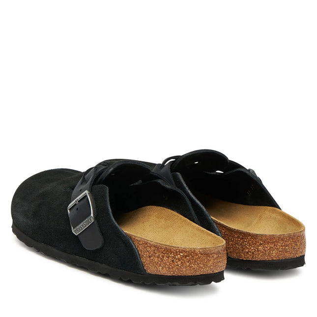 Birkenstock Boston Braided – Veloursleder | Clogs