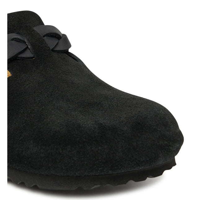 Birkenstock Boston Braided – Veloursleder | Clogs