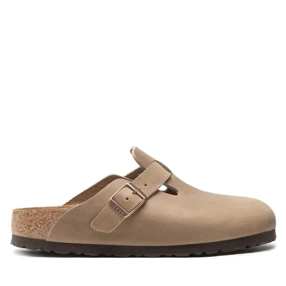 Birkenstock Boston Naturleder Geölt
