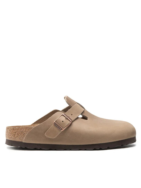 Birkenstock Boston Naturleder Geölt