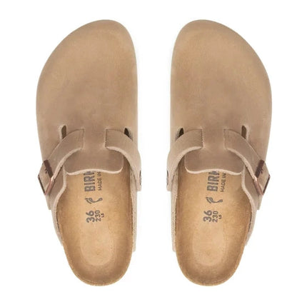Birkenstock Boston Naturleder Geölt