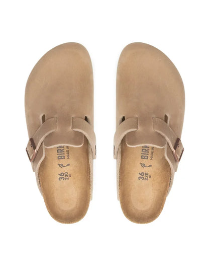 Birkenstock Boston Naturleder Geölt