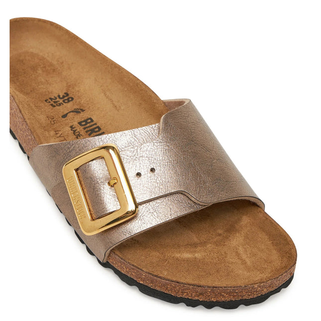 Birkenstock Madrid Catalina Cushion Buckle Birko-Flor Lack