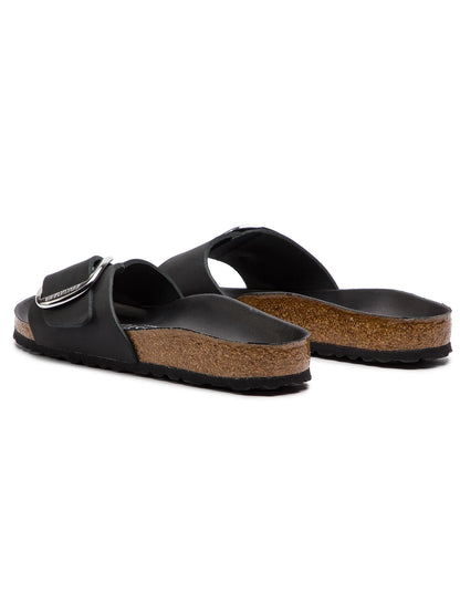 Birkenstock Madrid Big Buckle Naturleder Geölt - Schwarz - MyBrands24 MyBrands24
