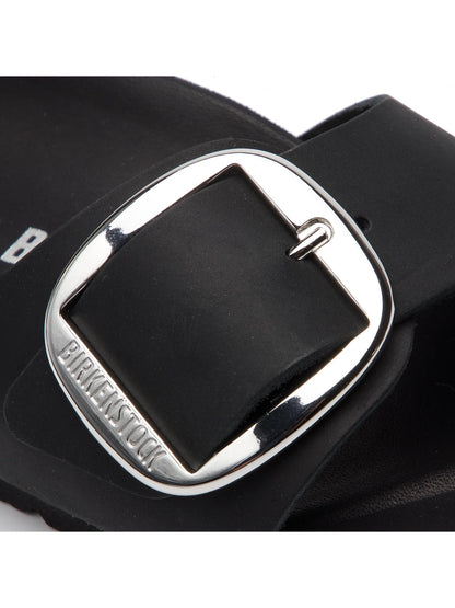 Birkenstock Madrid Big Buckle Naturleder Geölt - Schwarz - MyBrands24 MyBrands24