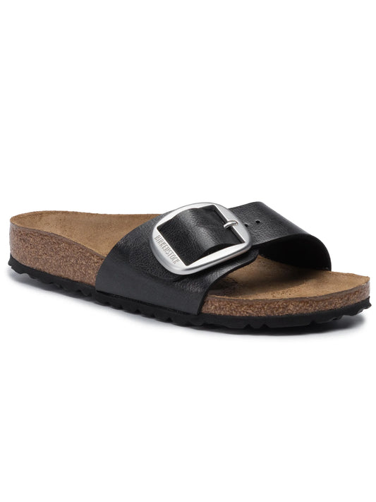 Birkenstock Pantoletten Madrid Big Buckle Schwarz - MyBrands24 MyBrands24