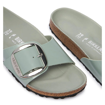 Birkenstock Madrid Big Buckle Pantoletten Lackleder