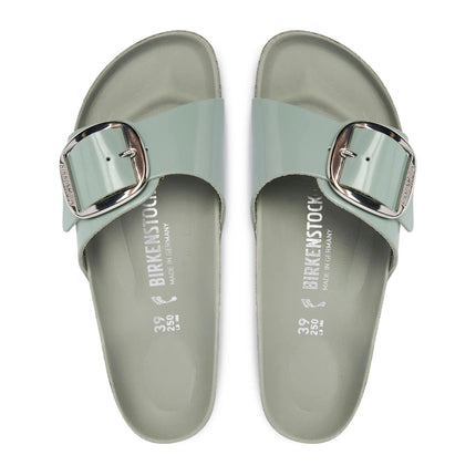 Birkenstock Madrid Big Buckle Pantoletten Lackleder