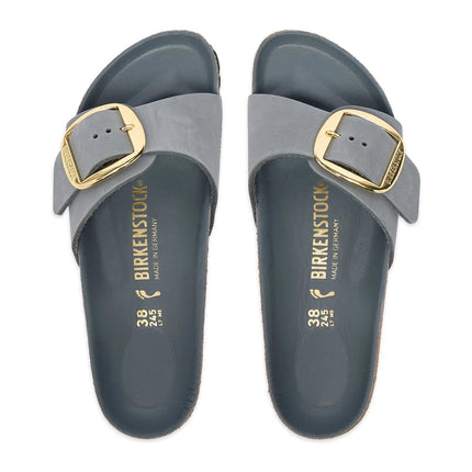 Birkenstock Madrid Big Buckle Nubukleder geölt