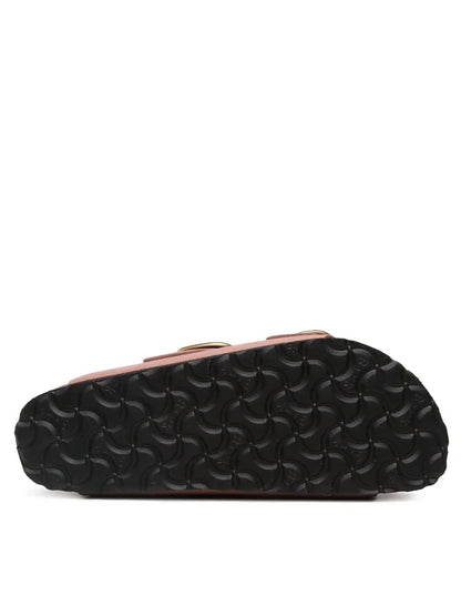 Birkenstock Arizona Big Buckle Nubukleder - Old Rose