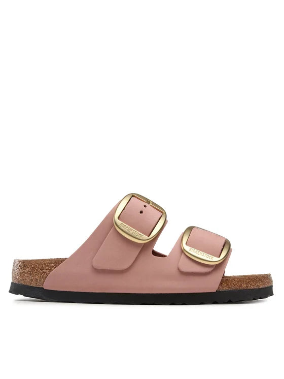 Birkenstock Arizona Big Buckle Nubukleder - Old Rose