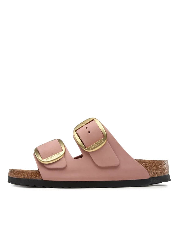 Birkenstock Arizona Big Buckle Nubukleder - Old Rose