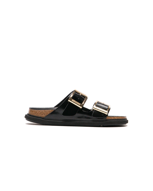 Birkenstock Arizona Droplet Buckle Naturleder Lack