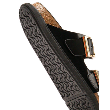 Birkenstock Arizona Droplet Buckle Naturleder Lack