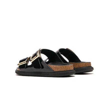 Birkenstock Arizona Droplet Buckle Naturleder Lack