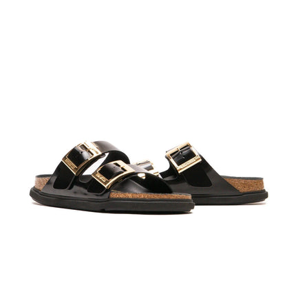 Birkenstock Arizona Droplet Buckle Naturleder Lack