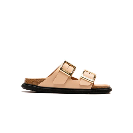 Birkenstock Arizona Droplet Buckle Naturleder Lack