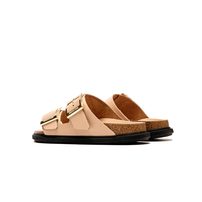 Birkenstock Arizona Droplet Buckle Naturleder Lack