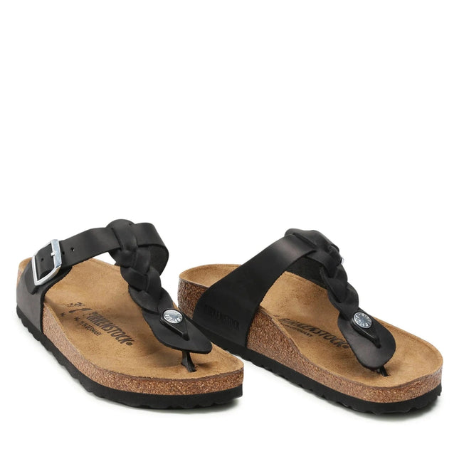 Birkenstock Gizeh Braided Nubukleder geölt