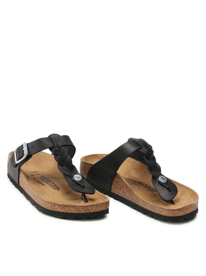 Birkenstock Gizeh Braided Nubukleder geölt