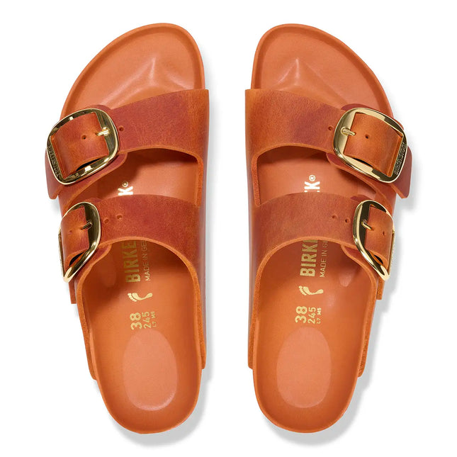 Birkenstock - Arizona Big Buckle Naturleder Geölt