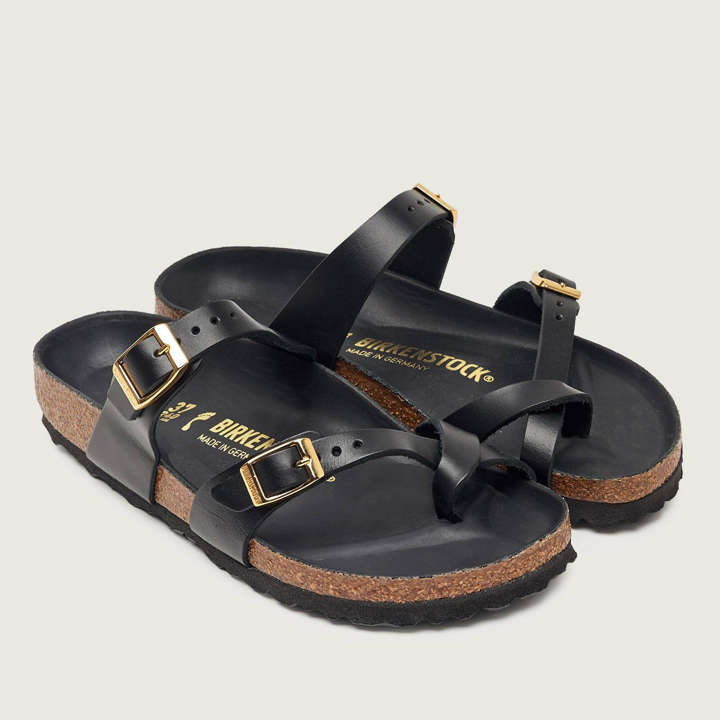 Birkenstock Mayari Lena Amalfi Black Hex Sandalen