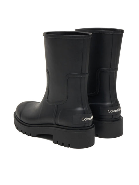 Calvin Klein Jeans Mid Rainboot Gummistiefel Damen Schwarz – YW0YW02004