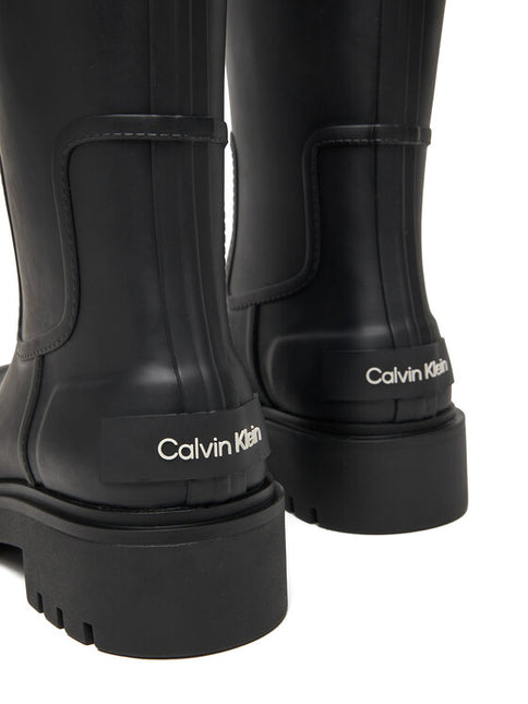 Calvin Klein Jeans Mid Rainboot Gummistiefel Damen Schwarz – YW0YW02004