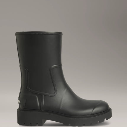 Calvin Klein Jeans Regenstiefel mit Blockabsatz – Schwarz
