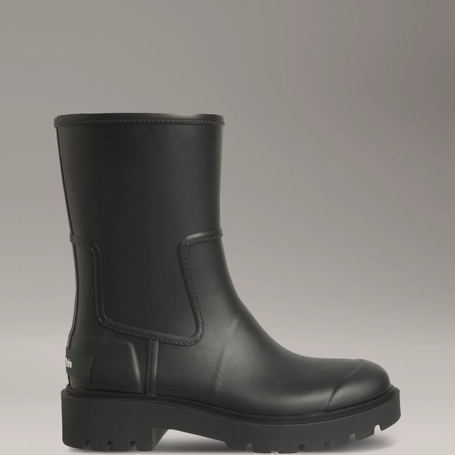Calvin Klein Jeans Regenstiefel mit Blockabsatz – Schwarz