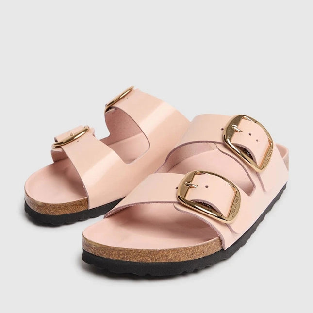 Birkenstock Arizona Big Buckle Naturleder Lack