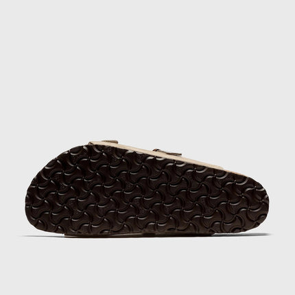 Birkenstock Zürich VL Taupe Veloursleder Sandalen