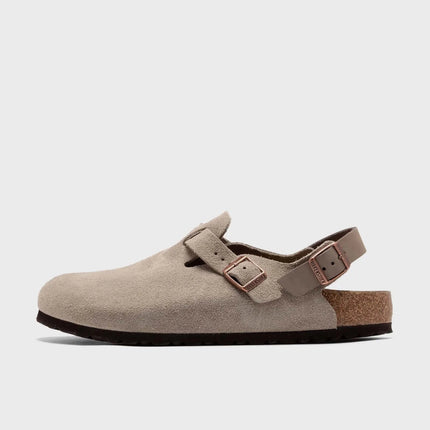 Birkenstock Tokio Veloursleder Taupe