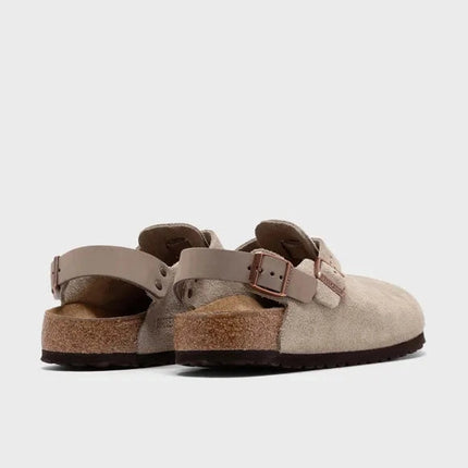 Birkenstock Tokio Veloursleder Taupe