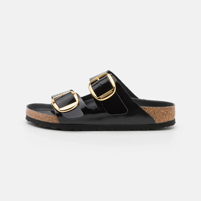 Birkenstock Arizona Big Buckle Naturleder Lack