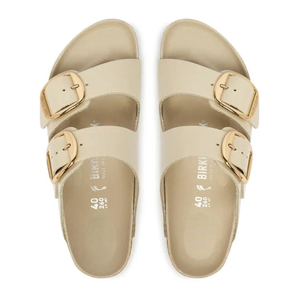 Birkenstock Arizona Big Buckle Naturleder Lack