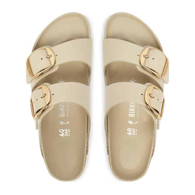 Birkenstock Arizona Big Buckle Naturleder Lack