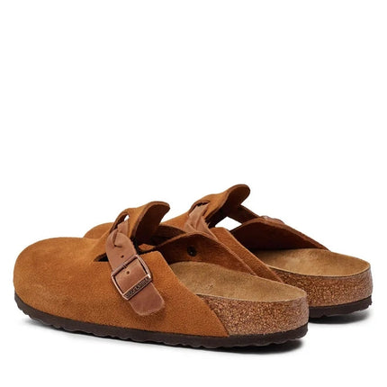 Birkenstock Boston Braided – Veloursleder | Clogs