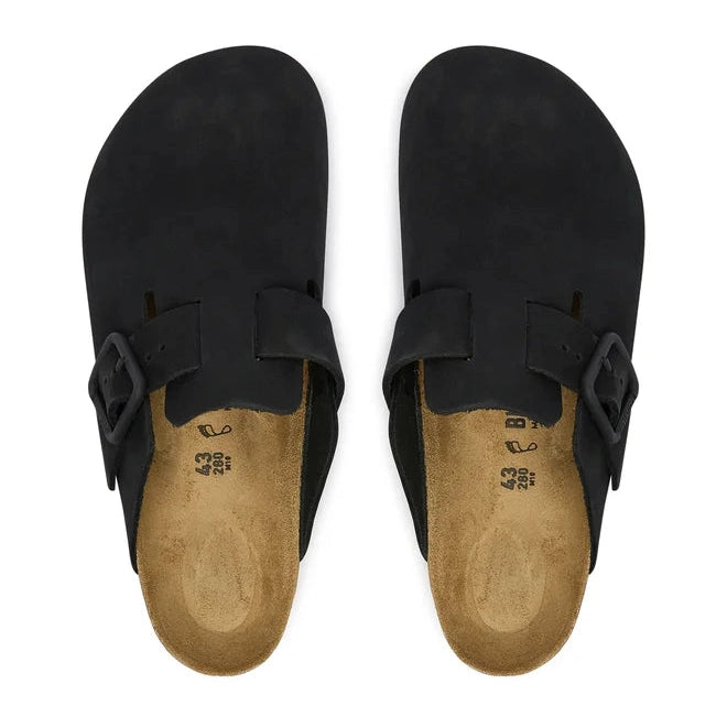 Birkenstock Boston Wire Buckle Nubukleder