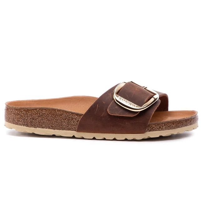Birkenstock Madrid Big Buckle Nubukleder geölt