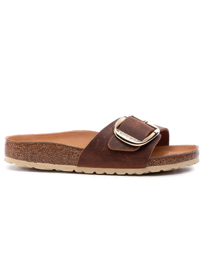 Birkenstock Madrid Big Buckle Nubukleder geölt