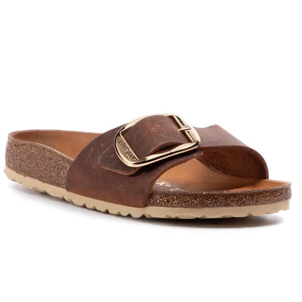 Birkenstock Madrid Big Buckle Nubukleder geölt