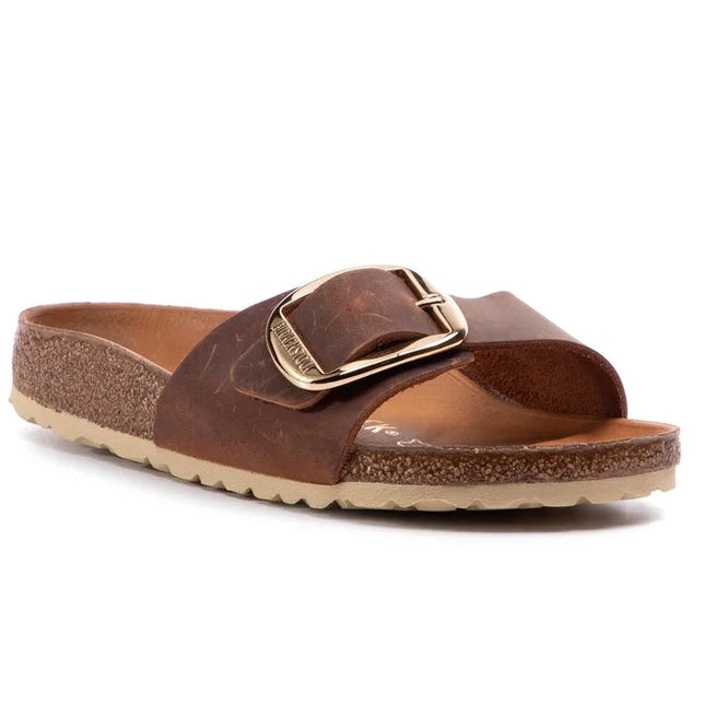 Birkenstock Madrid Big Buckle Nubukleder geölt