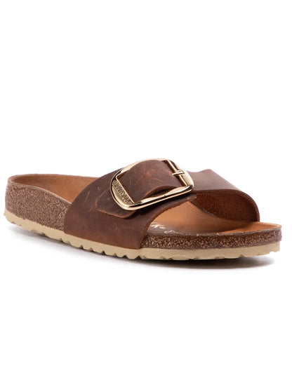 Birkenstock Madrid Big Buckle Nubukleder geölt